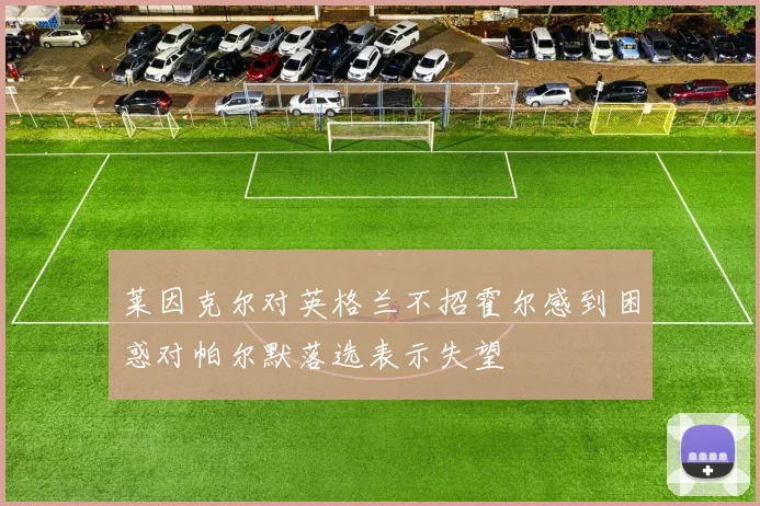 莱因克尔对英格兰不招霍尔感到困惑对帕尔默落选表示失望